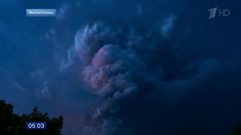 Филиппинский вулкан Тааль на острове Лусон произвёл мощный...